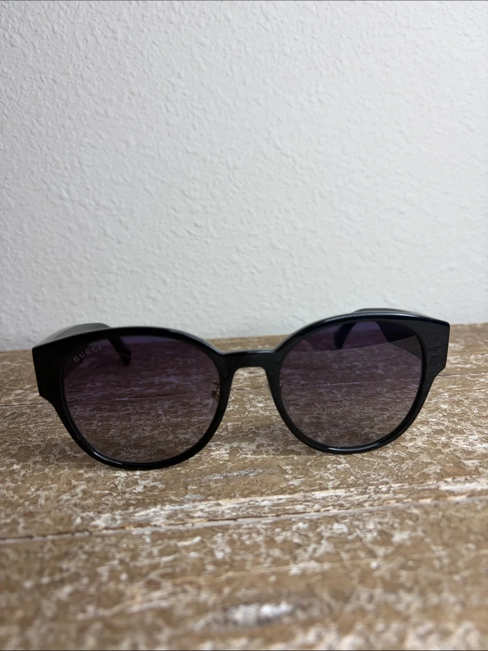 Gucci GG1304SK 001 Sunglasses Women's Black/Havana/Grey Gradient 56mm
